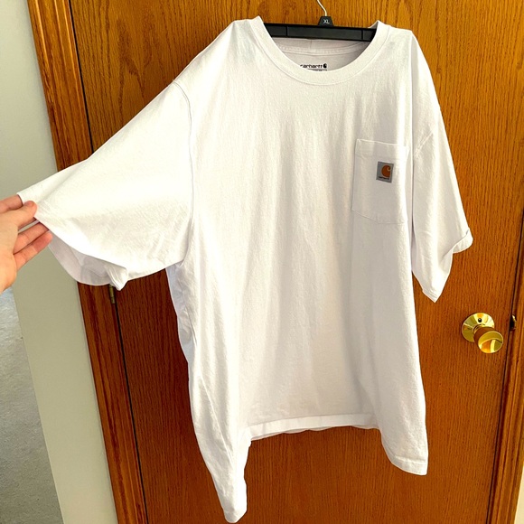 Carhartt Other - 🎉🎉HP🎉🎉 Men's White Carhartt Tee